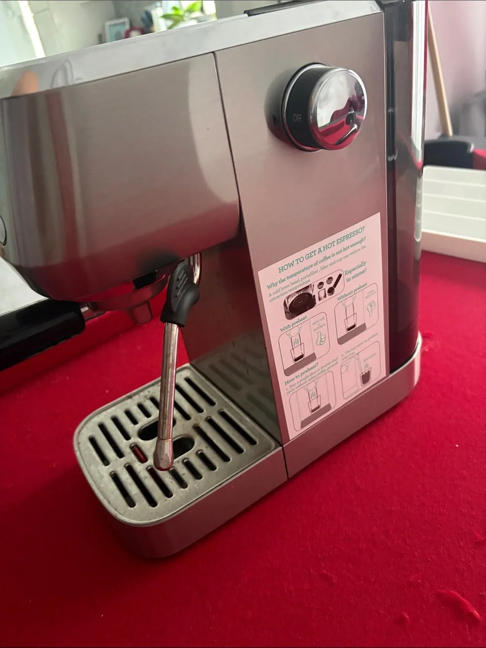 De'Longhi Style Stainless Steel Espresso Machine - Silver